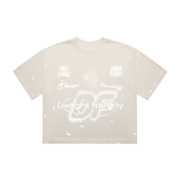 Overspray Tee | Unbleached
