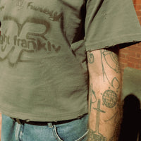 Overspray Tee | Faded Grey