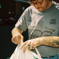 Overspray Tee | Faded Grey